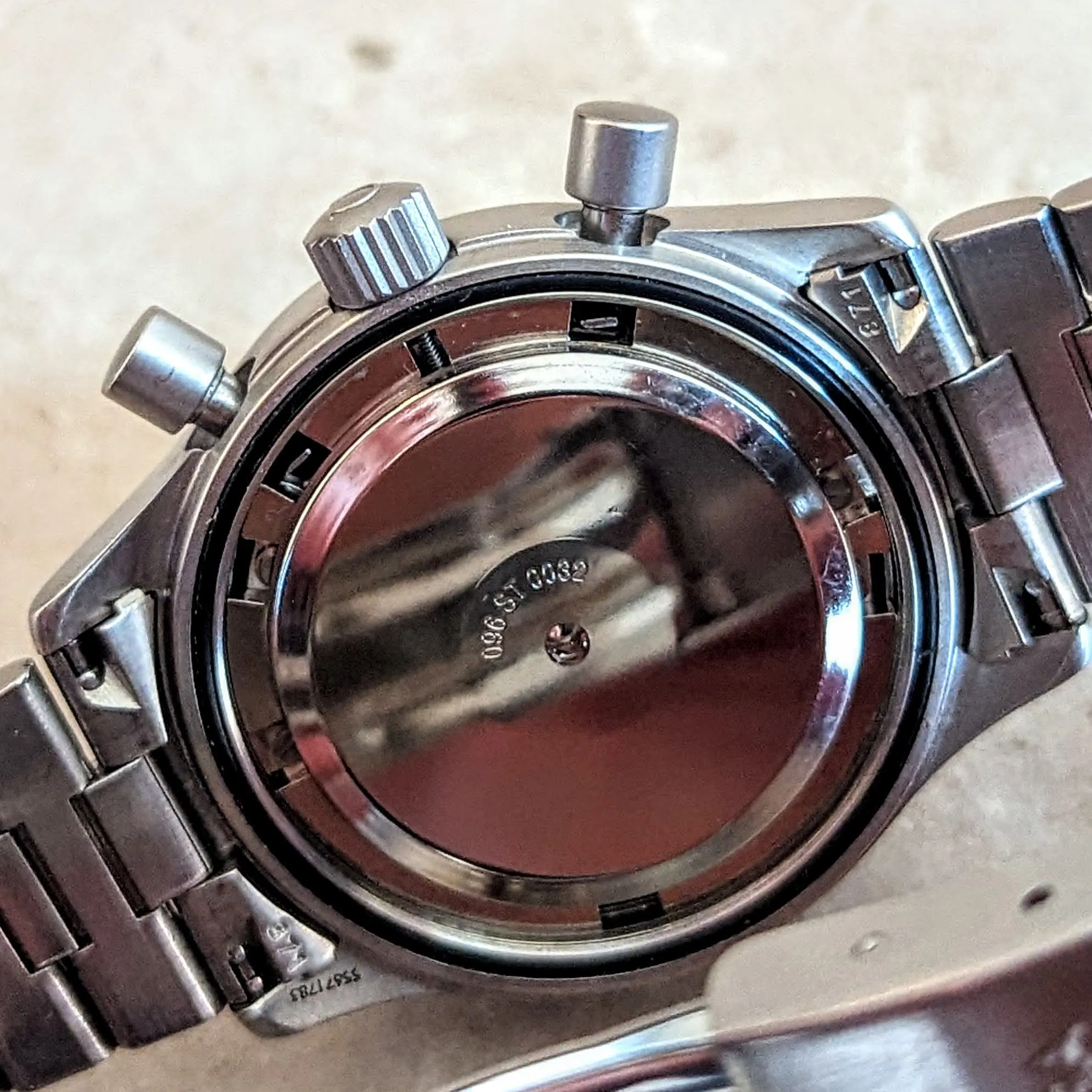 OMEGA Dynamic Chronograph Automatic Watch Ref. 175.0310 44 Jewels Wristwatch