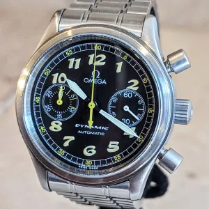 OMEGA Dynamic Chronograph Automatic Watch Ref. 175.0310 44 Jewels Wristwatch