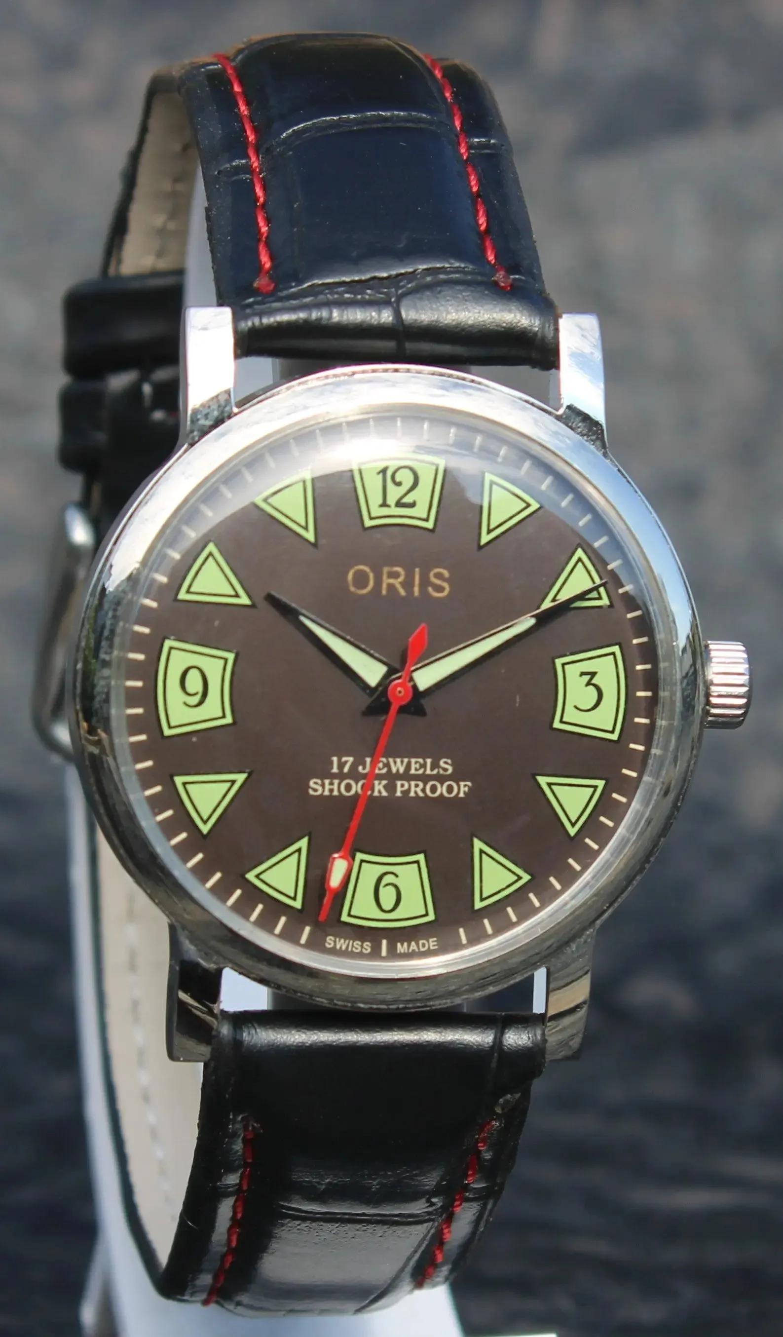 Oris Vintage Watch 17 Jewels FHF ST96 Mechanical Swiss Movements