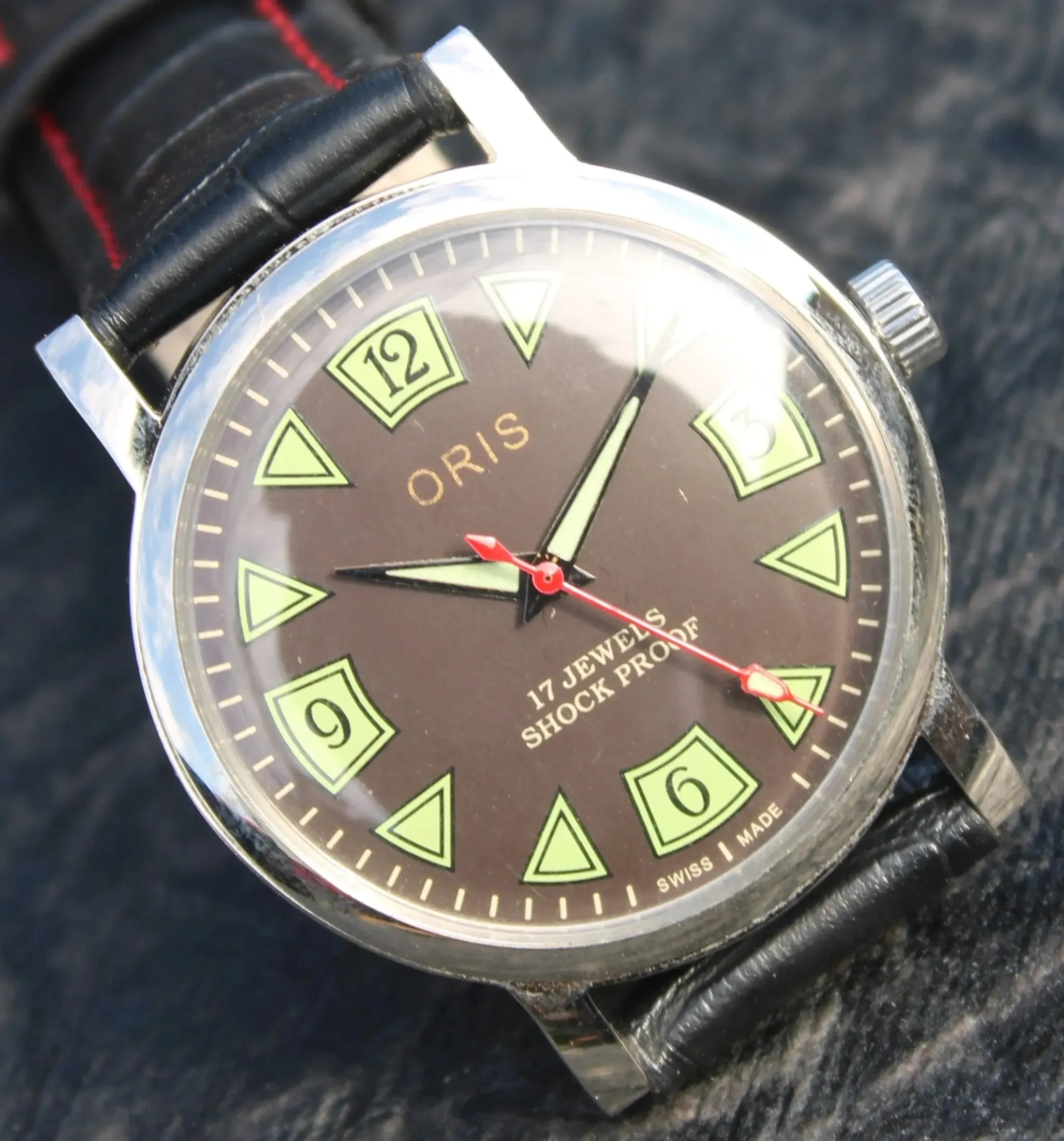 Oris Vintage Watch 17 Jewels FHF ST96 Mechanical Swiss Movements