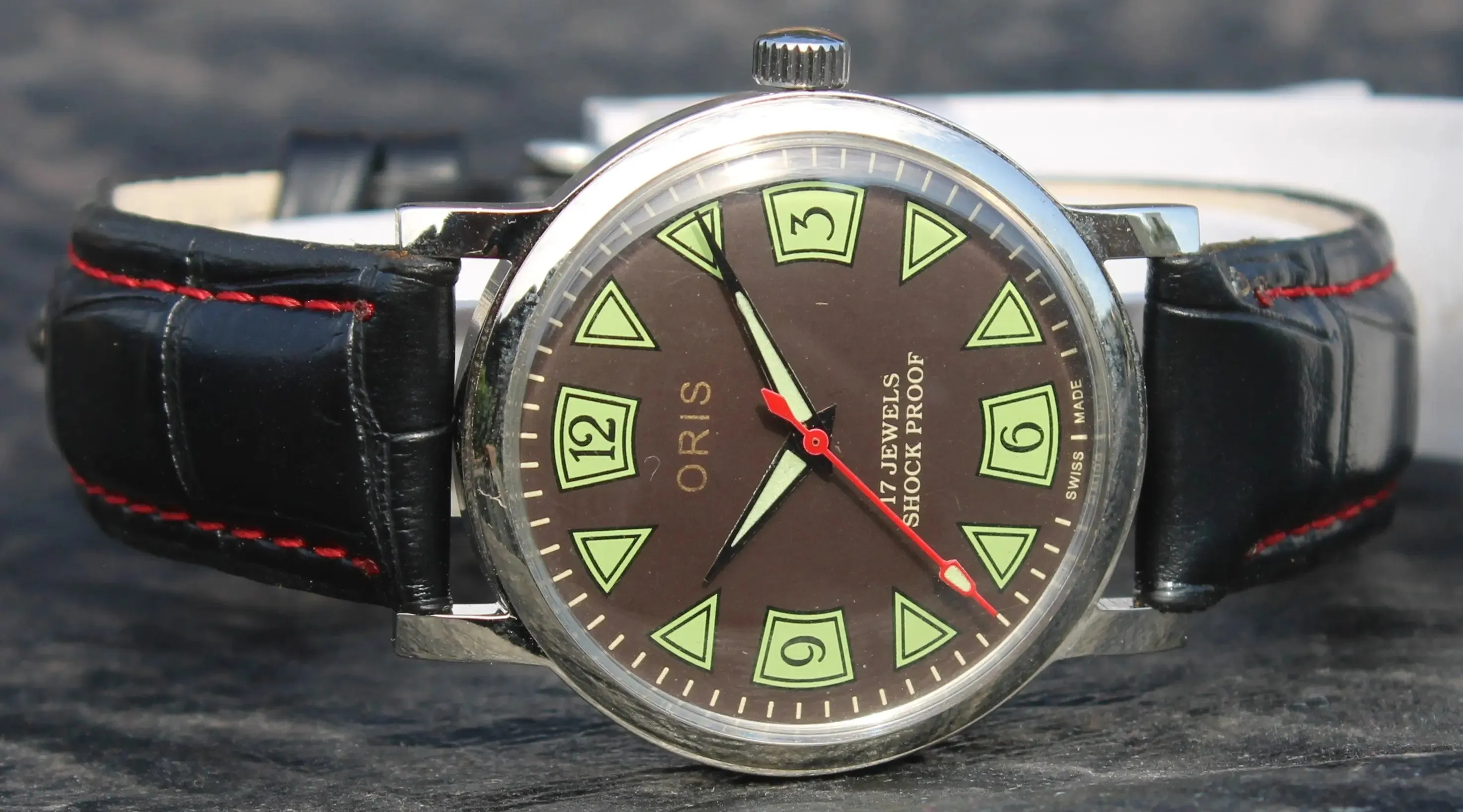 Oris Vintage Watch 17 Jewels FHF ST96 Mechanical Swiss Movements