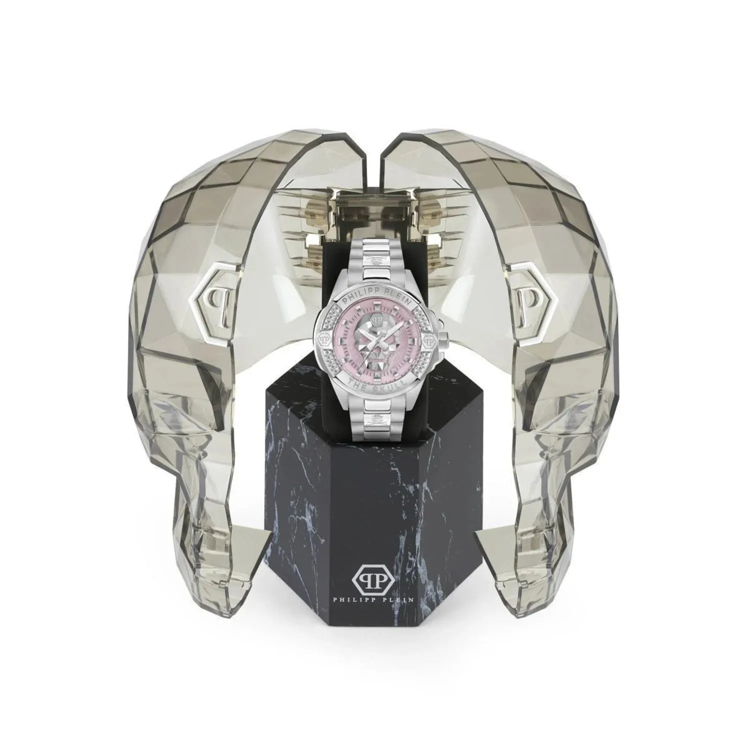 Philipp Plein Stainless Steel The $Kull 41mm Watch
