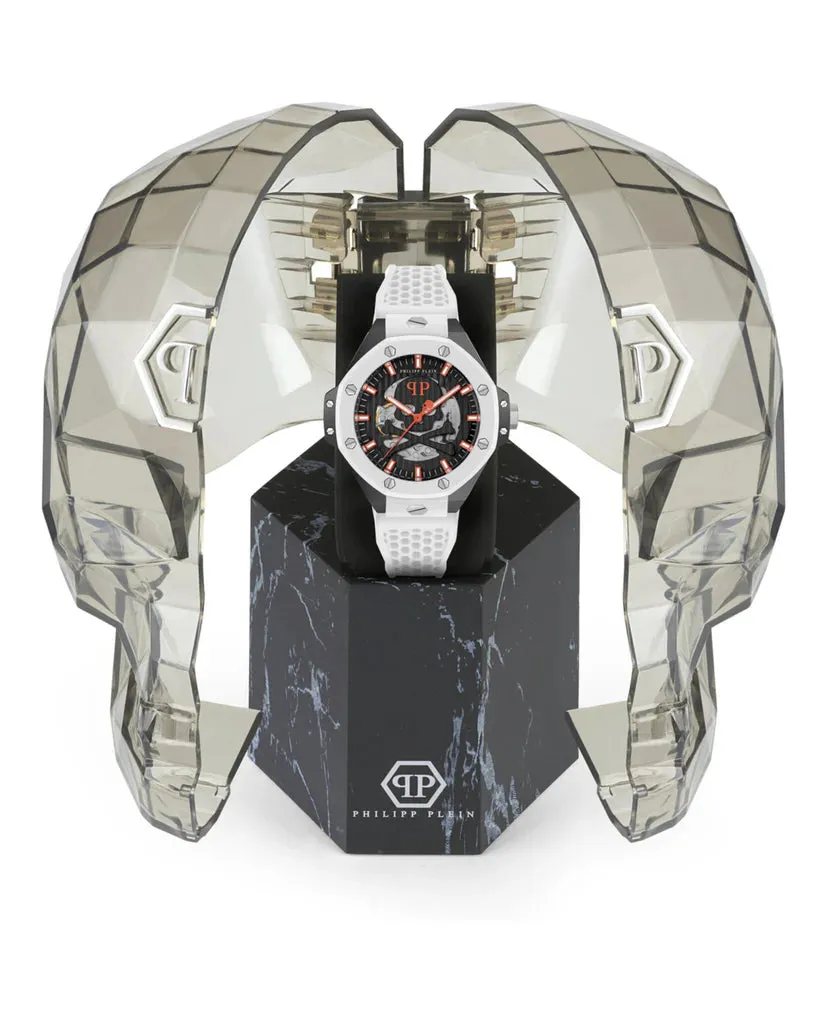 Philipp Plein White $keleton Royal Watch