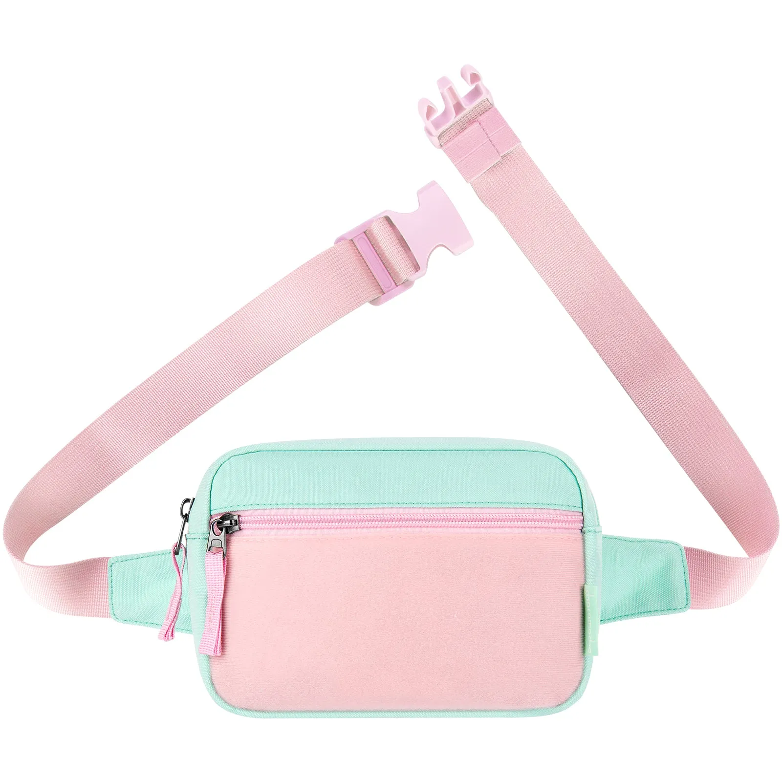 Pink & Green DIY Fanny Pack