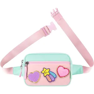 Pink & Green DIY Fanny Pack