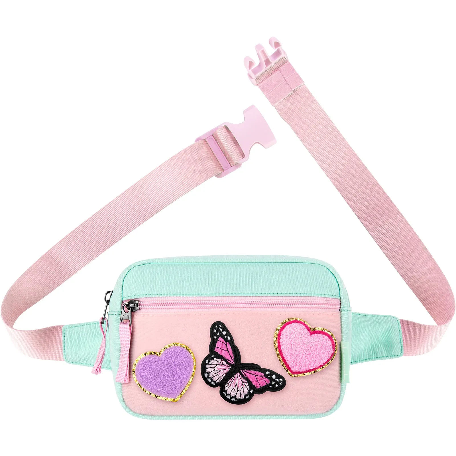 Pink & Green DIY Fanny Pack