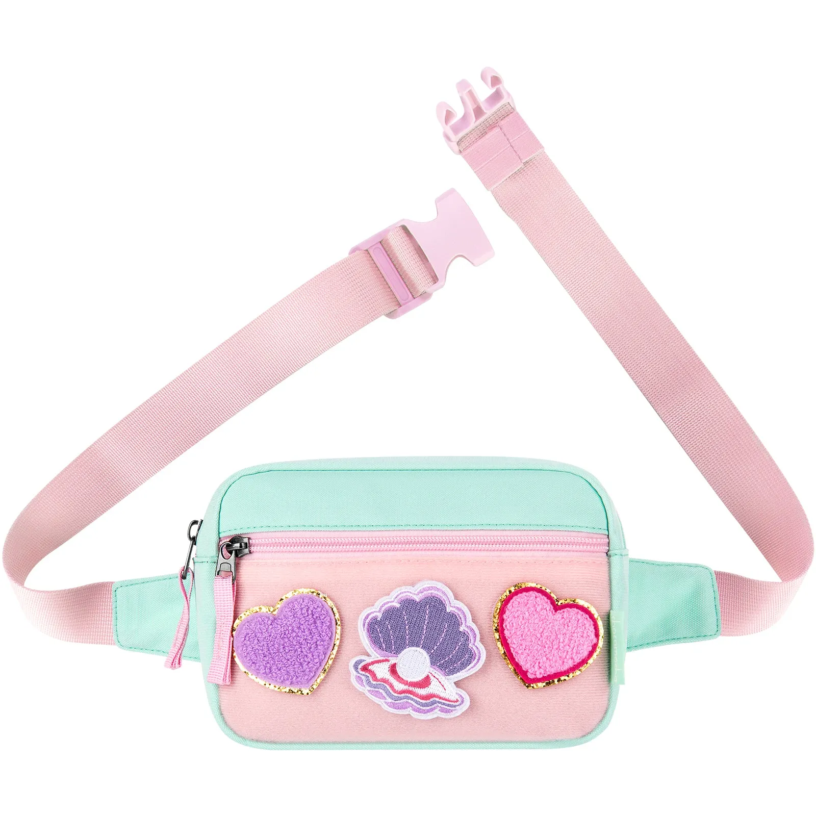 Pink & Green DIY Fanny Pack