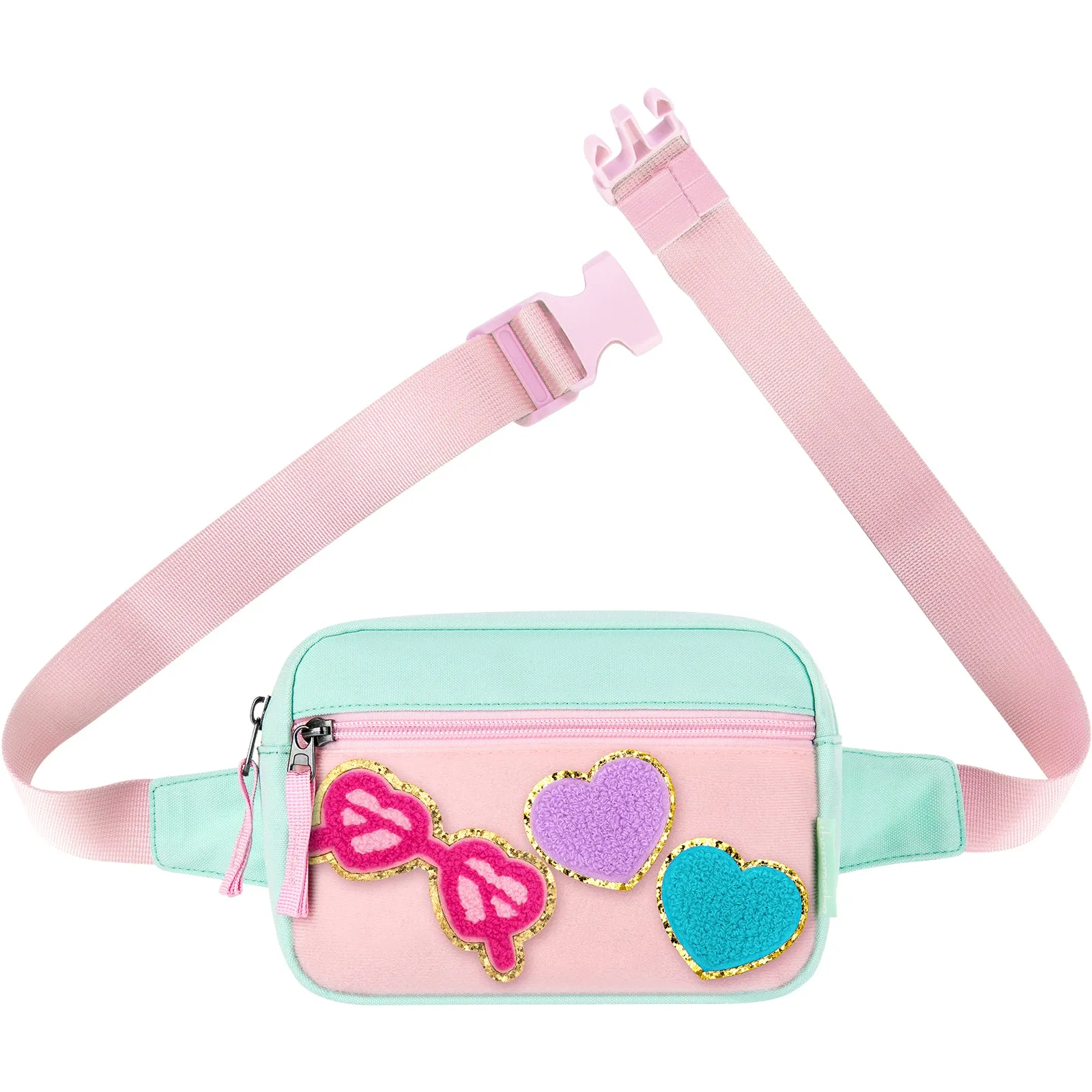 Pink & Green DIY Fanny Pack