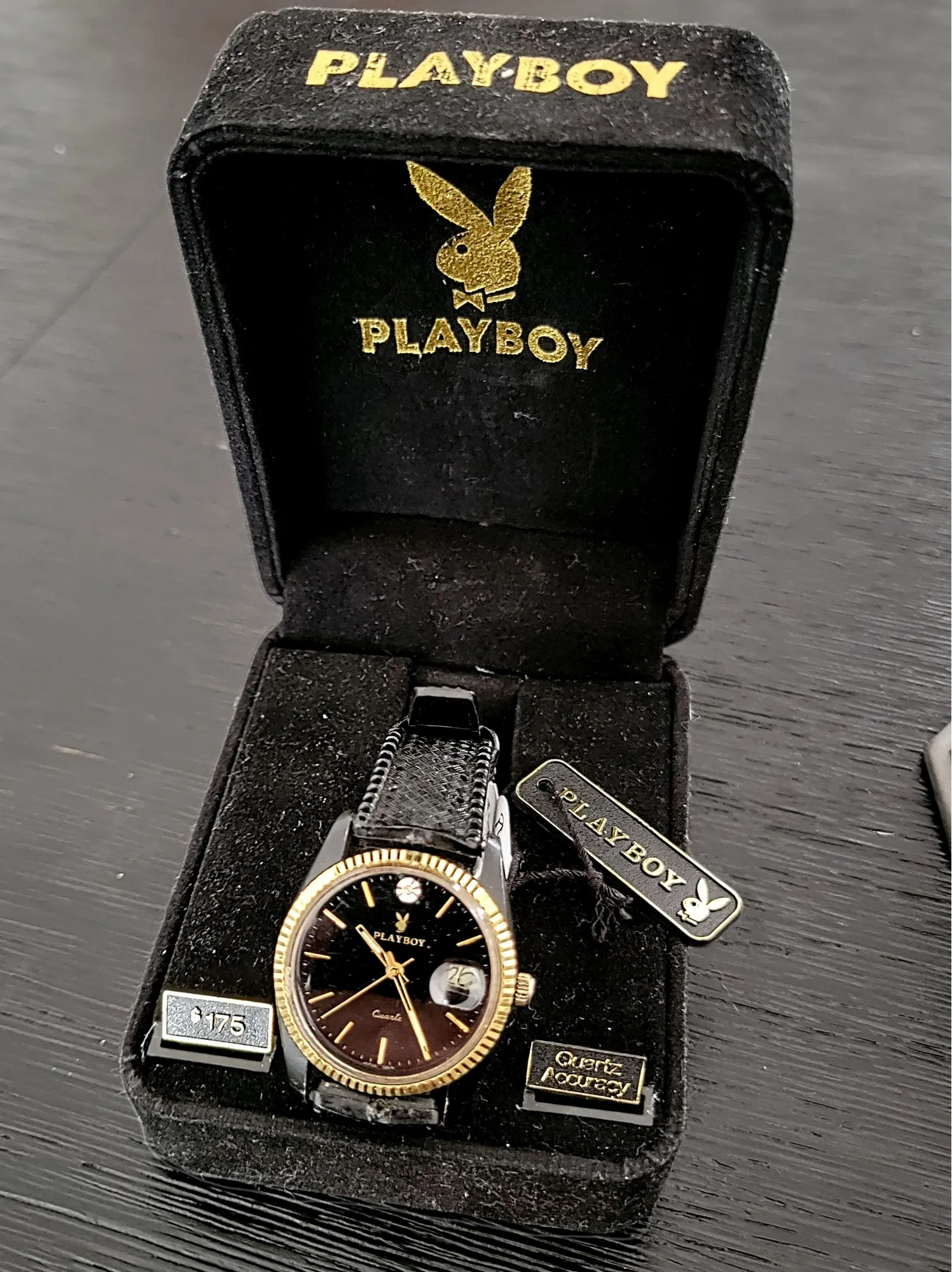 PLAYBOY Quartz Watch Date indicator - In BOX!