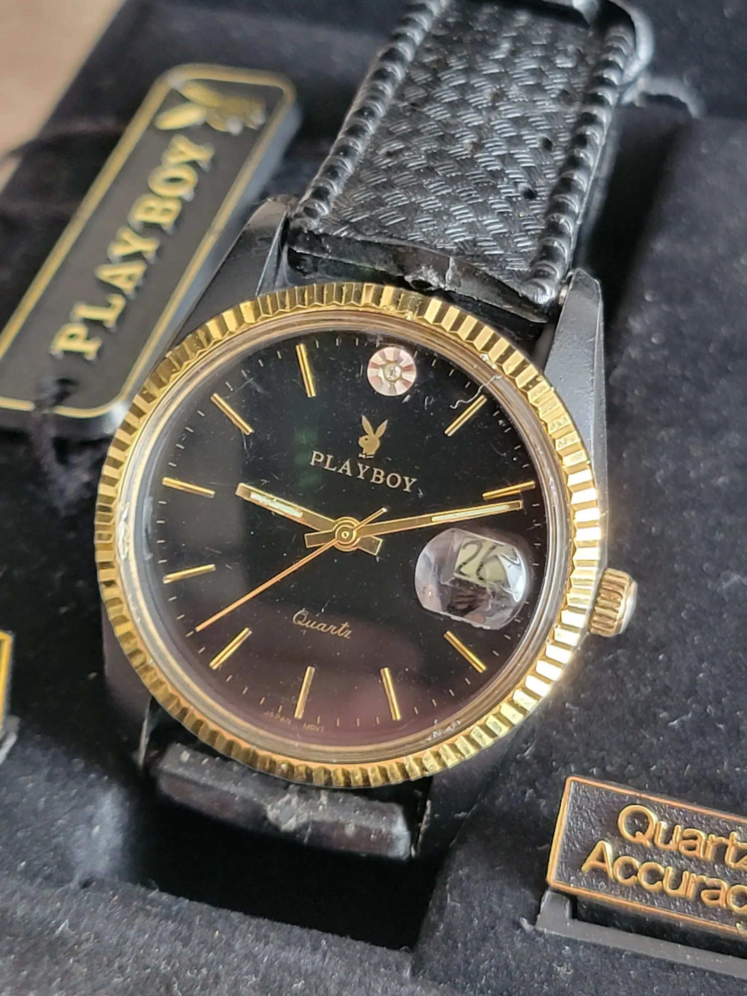 PLAYBOY Quartz Watch Date indicator - In BOX!