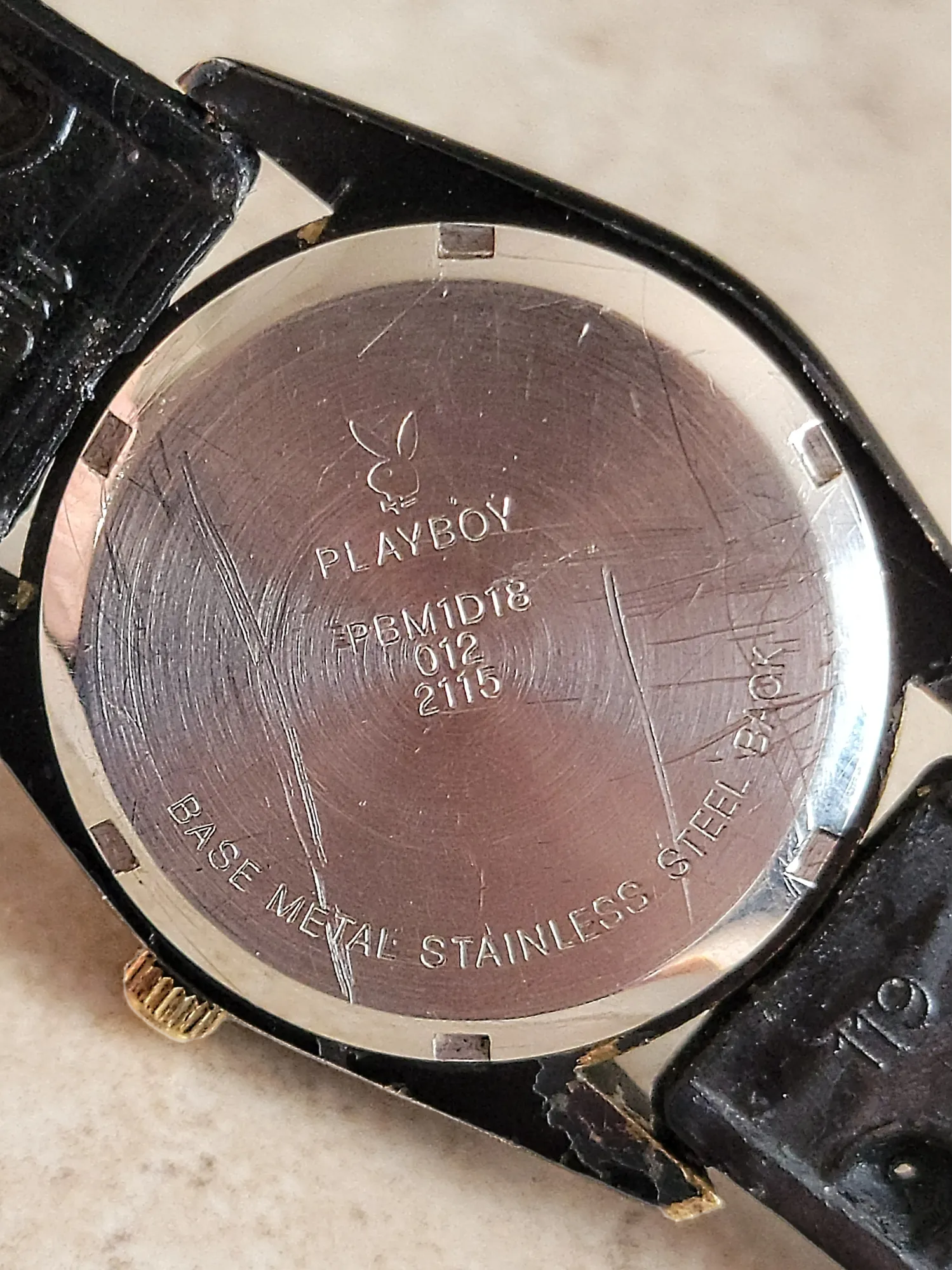 PLAYBOY Quartz Watch Date indicator - In BOX!