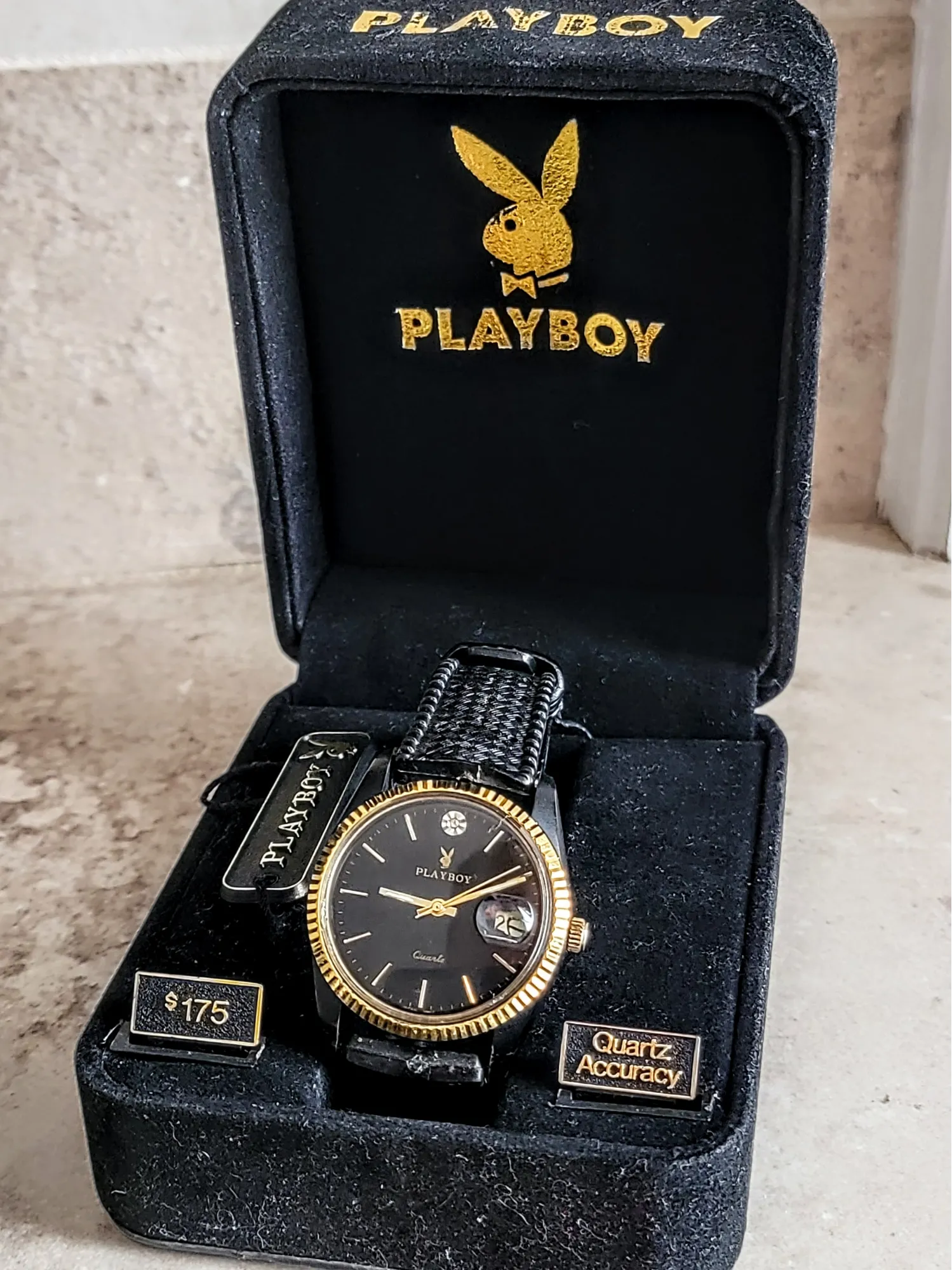 PLAYBOY Quartz Watch Date indicator - In BOX!
