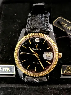 PLAYBOY Quartz Watch Date indicator - In BOX!