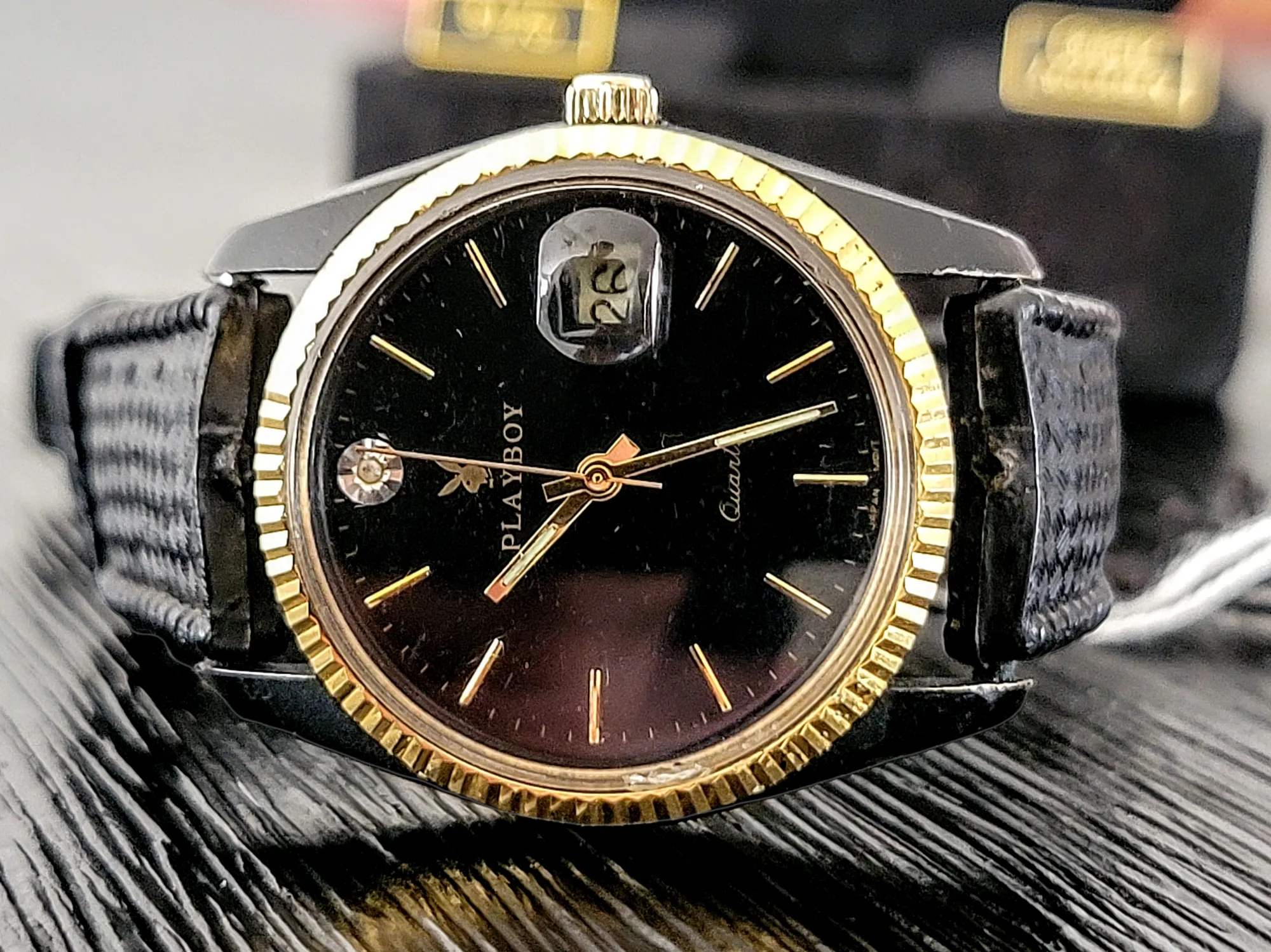PLAYBOY Quartz Watch Date indicator - In BOX!