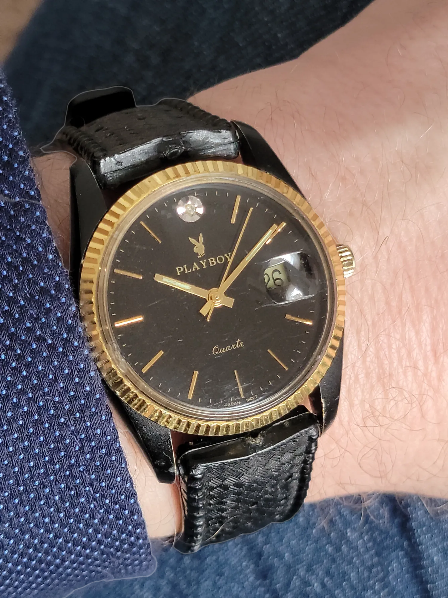 PLAYBOY Quartz Watch Date indicator - In BOX!