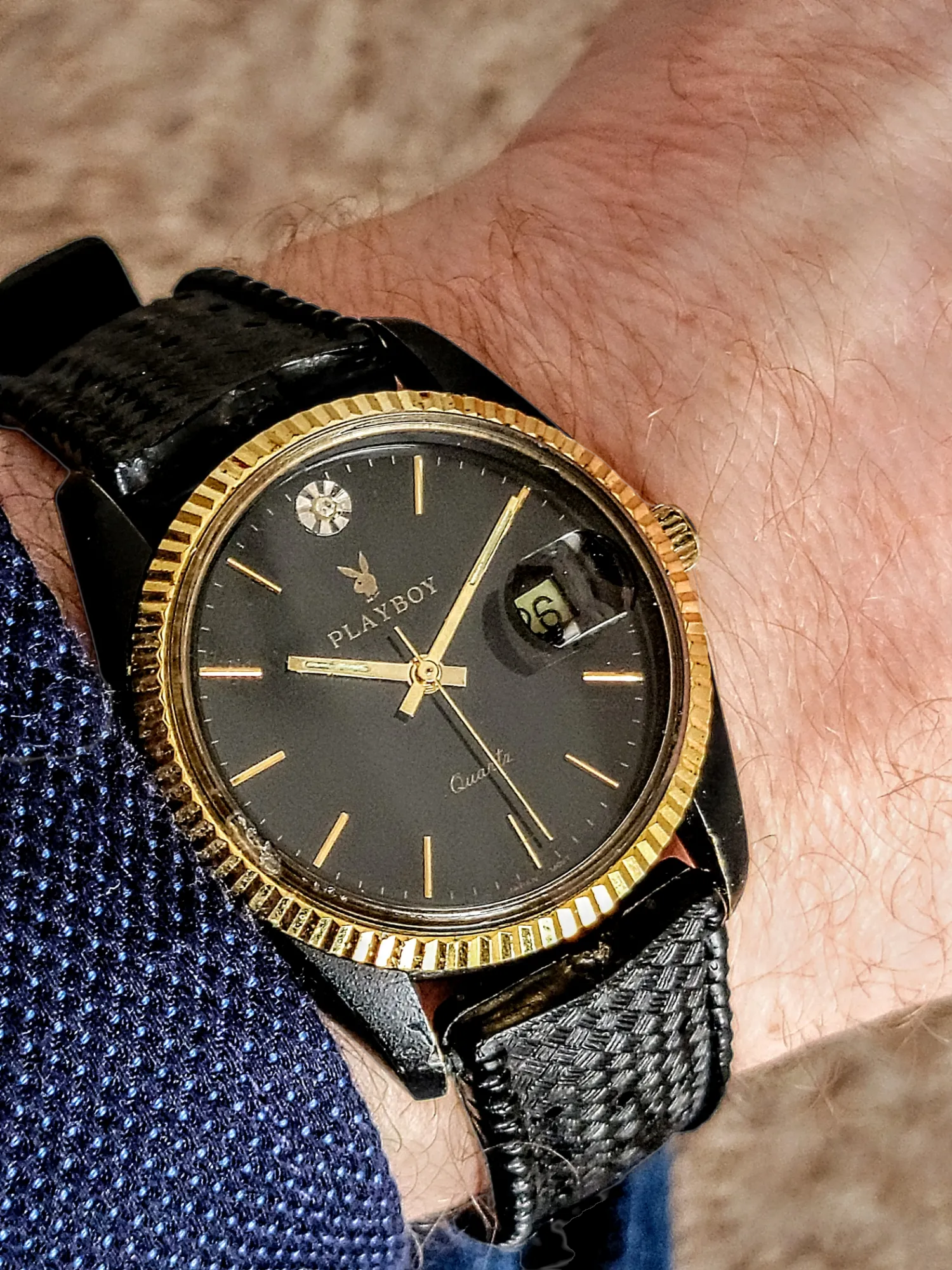 PLAYBOY Quartz Watch Date indicator - In BOX!