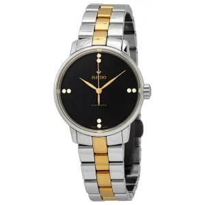 Rado Coupole Classic Automatic Black Diamond Dial Ladies Watch R22862712