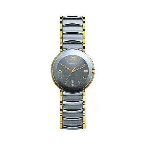 Rado Coupole Gold-Tone Steel/Ceramic Midsize Men's Watch R22634142