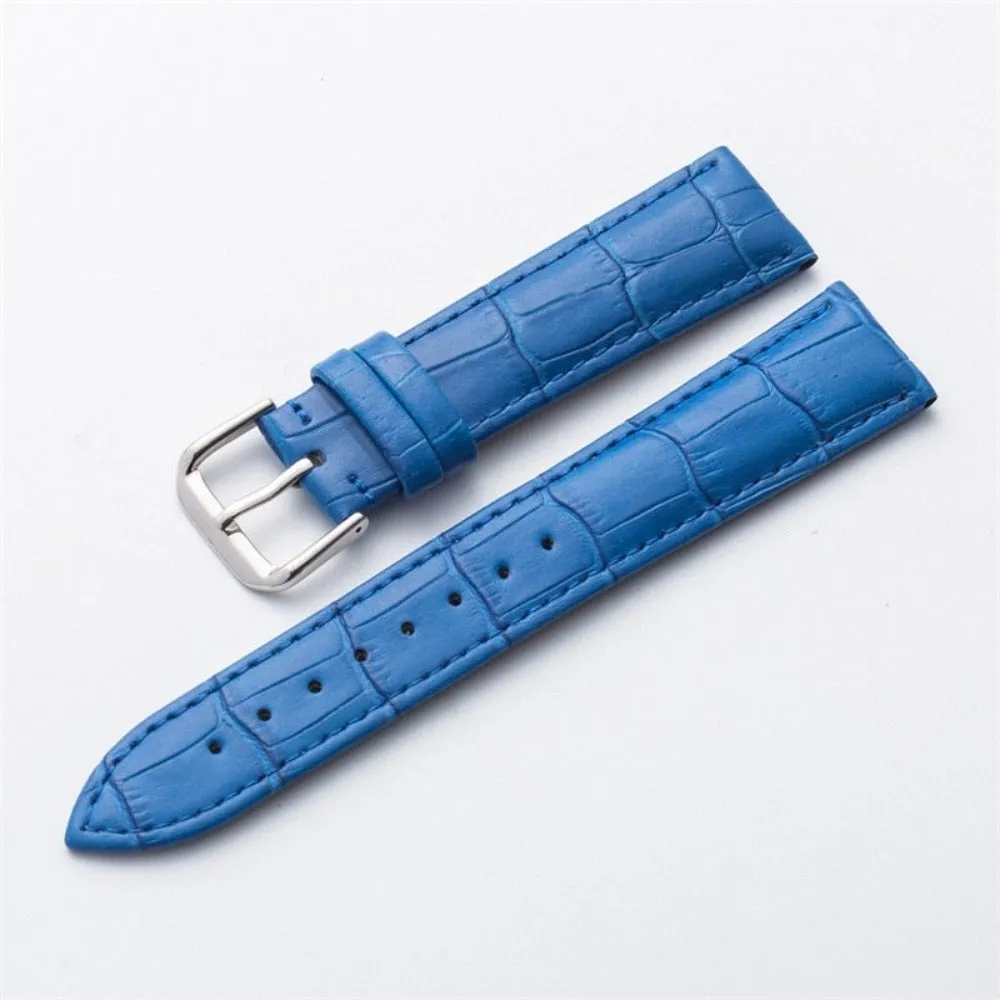 replacement wrist straps watch multicolor layer leather watchstrap ✈️ free.shipping