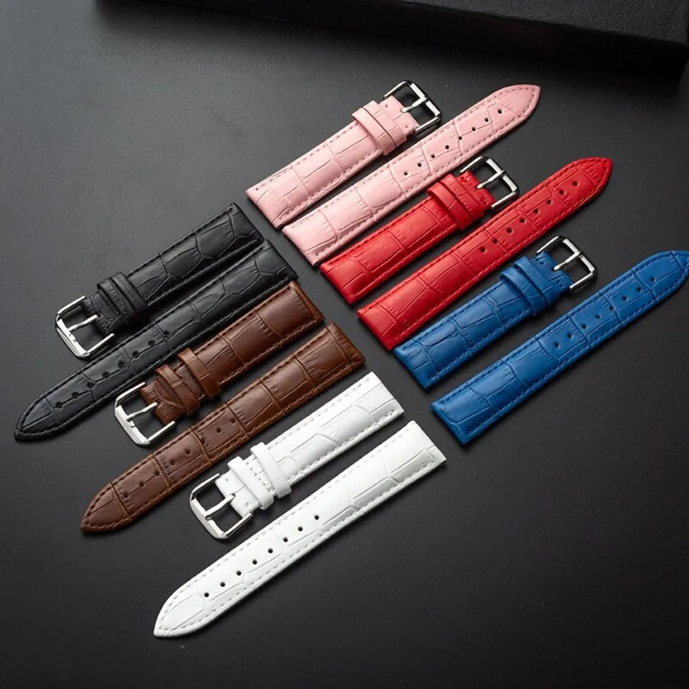 replacement wrist straps watch multicolor layer leather watchstrap ✈️ free.shipping