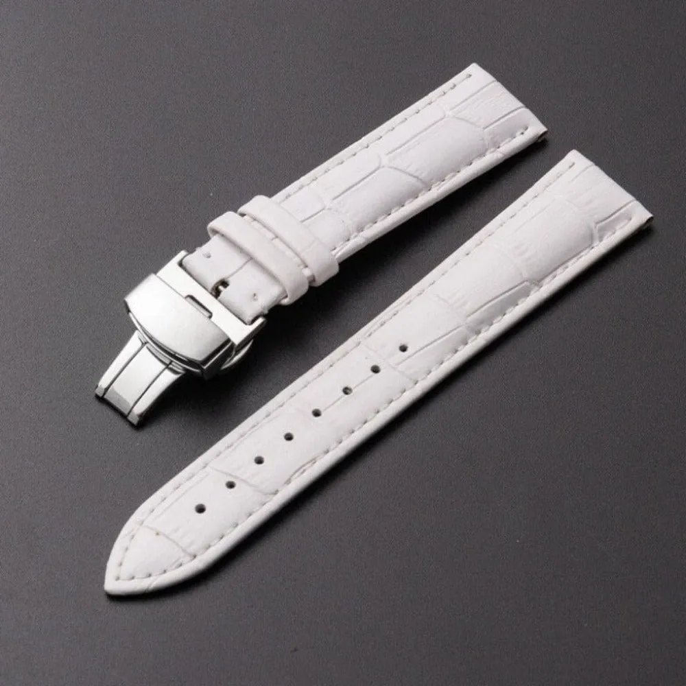replacement wrist straps watch multicolor layer leather watchstrap ✈️ free.shipping