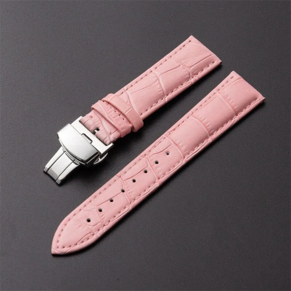 replacement wrist straps watch multicolor layer leather watchstrap ✈️ free.shipping