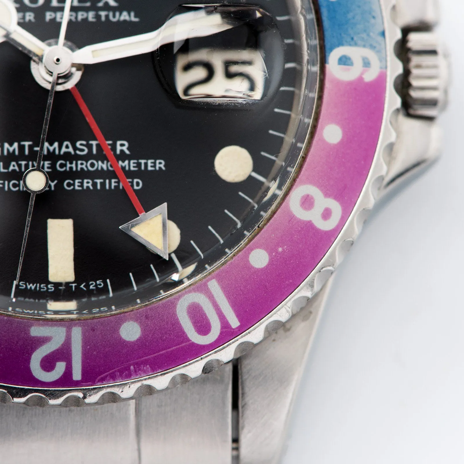 Rolex 1675 Mk1 Long E Pink Lady GMT Master