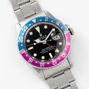 Rolex 1675 Mk1 Long E Pink Lady GMT Master
