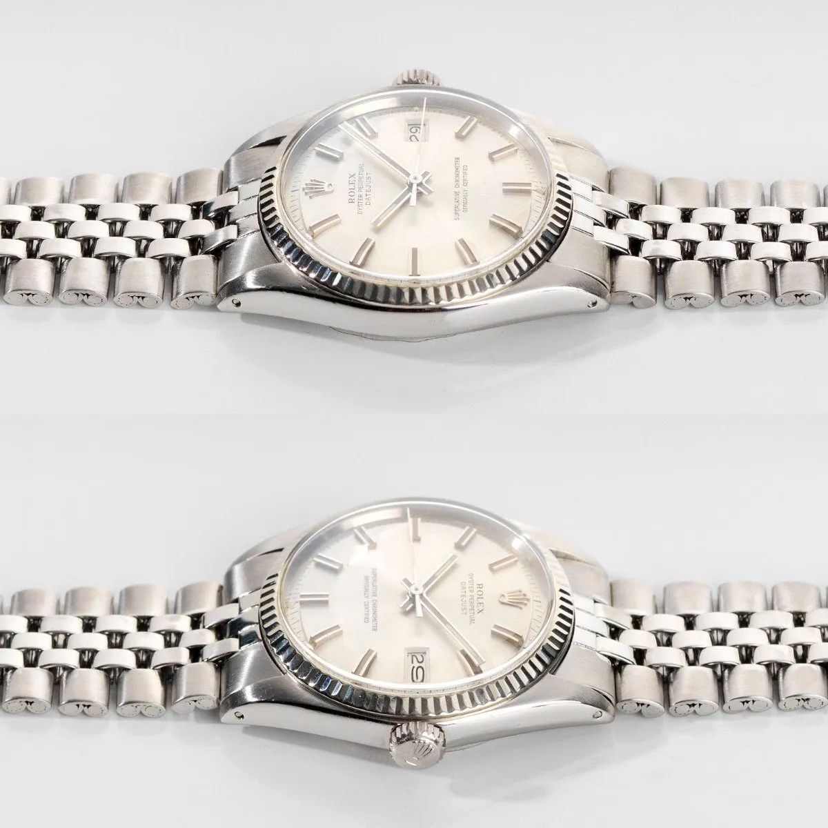 Rolex Datejust Reference 1601 Wide Boy Dial