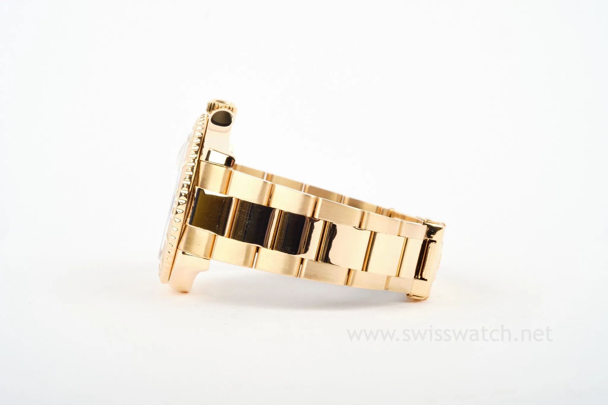 ROLEX YACHT-MASTER 16628 B 18K MOP Sapphire / Diamond Dial