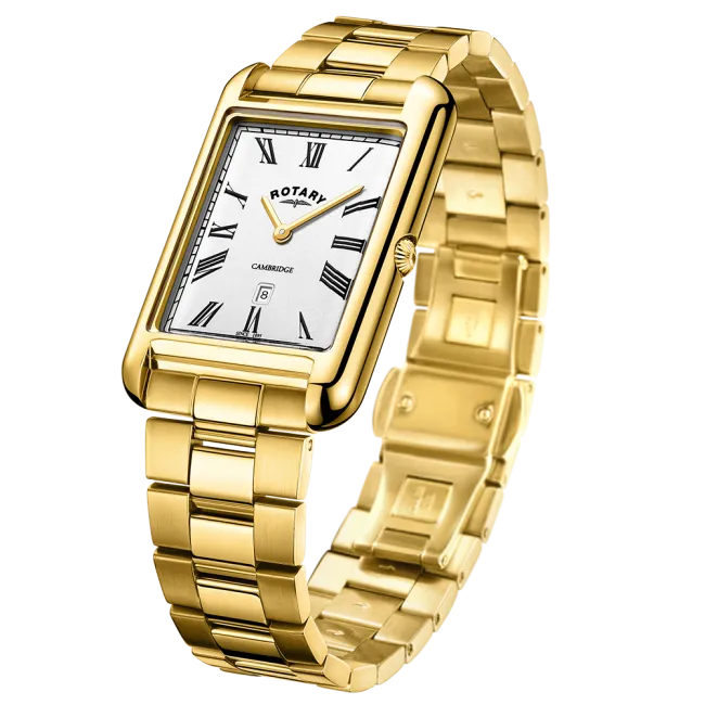 ROT Watch Cambridge Gold PVD Mens