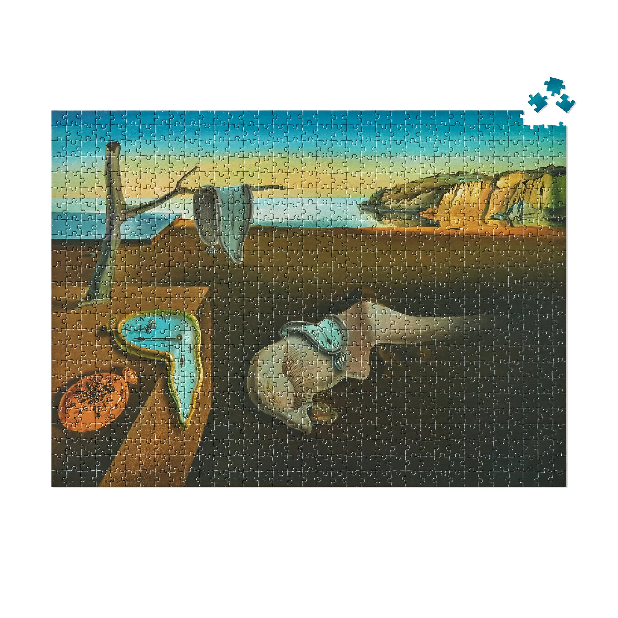 Salvador Dalí Persistence of Memory Jigsaw Puzzle - 840 Pieces