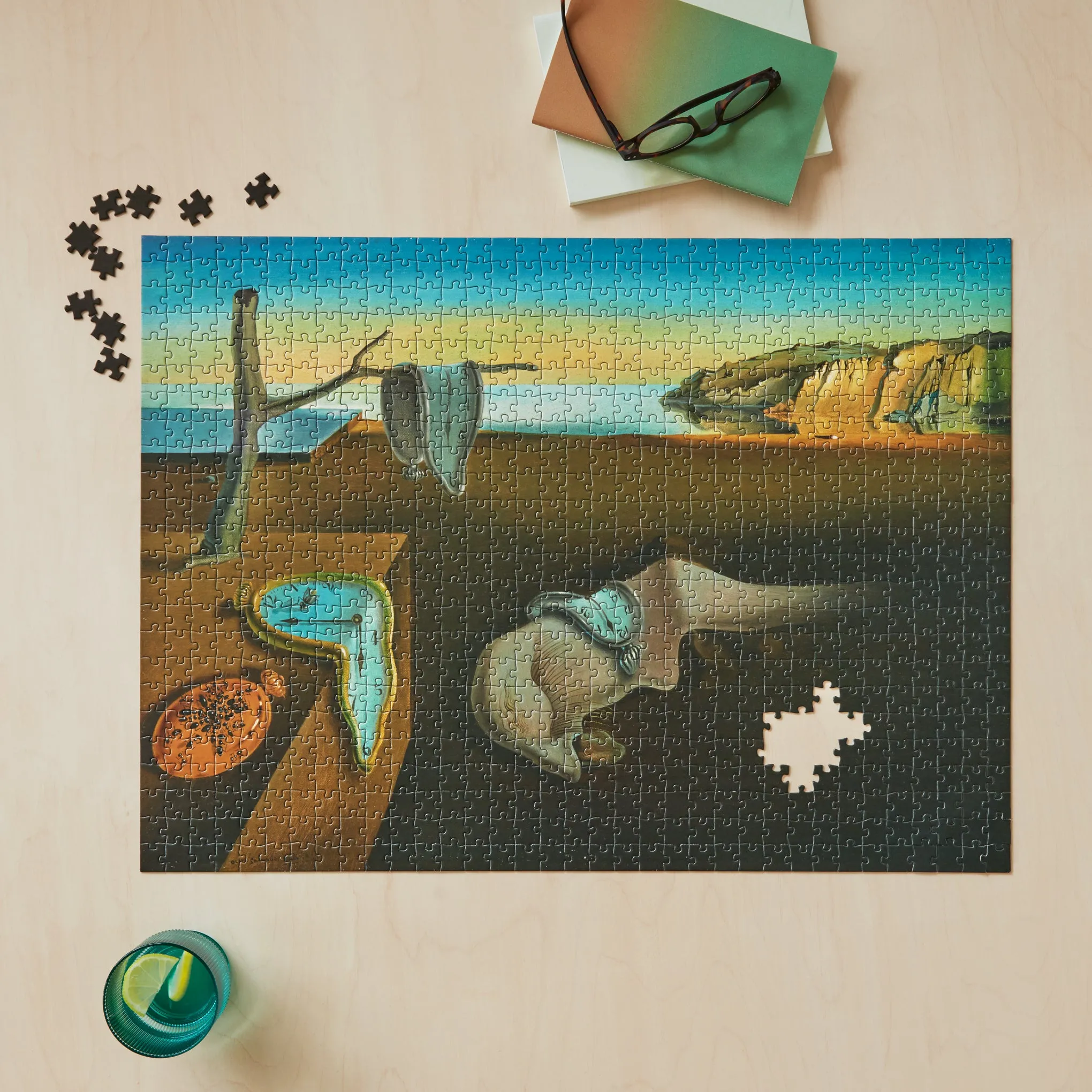 Salvador Dalí Persistence of Memory Jigsaw Puzzle - 840 Pieces