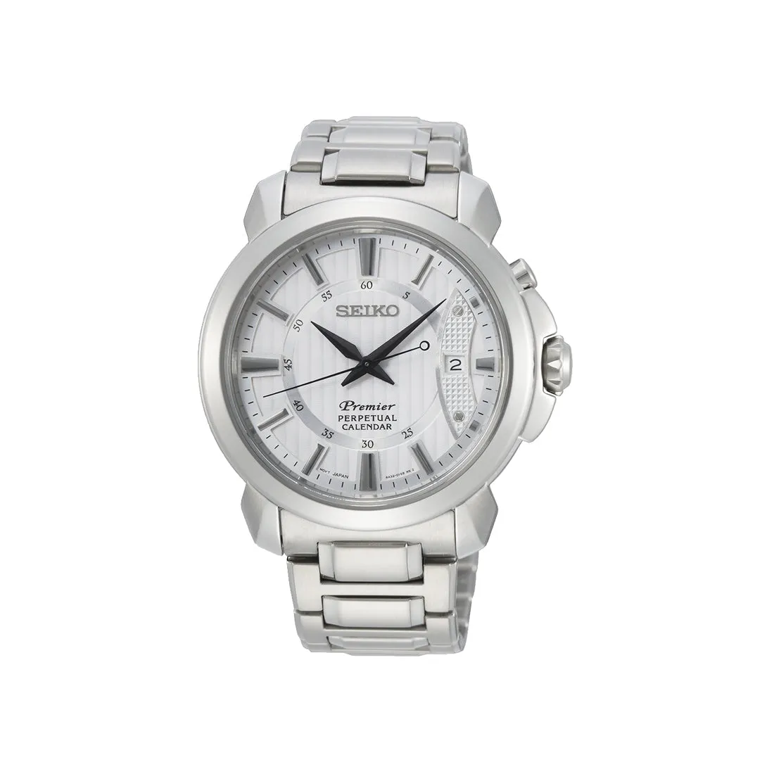 Seiko Men's Premier Silver Watch Model SNQ155P1