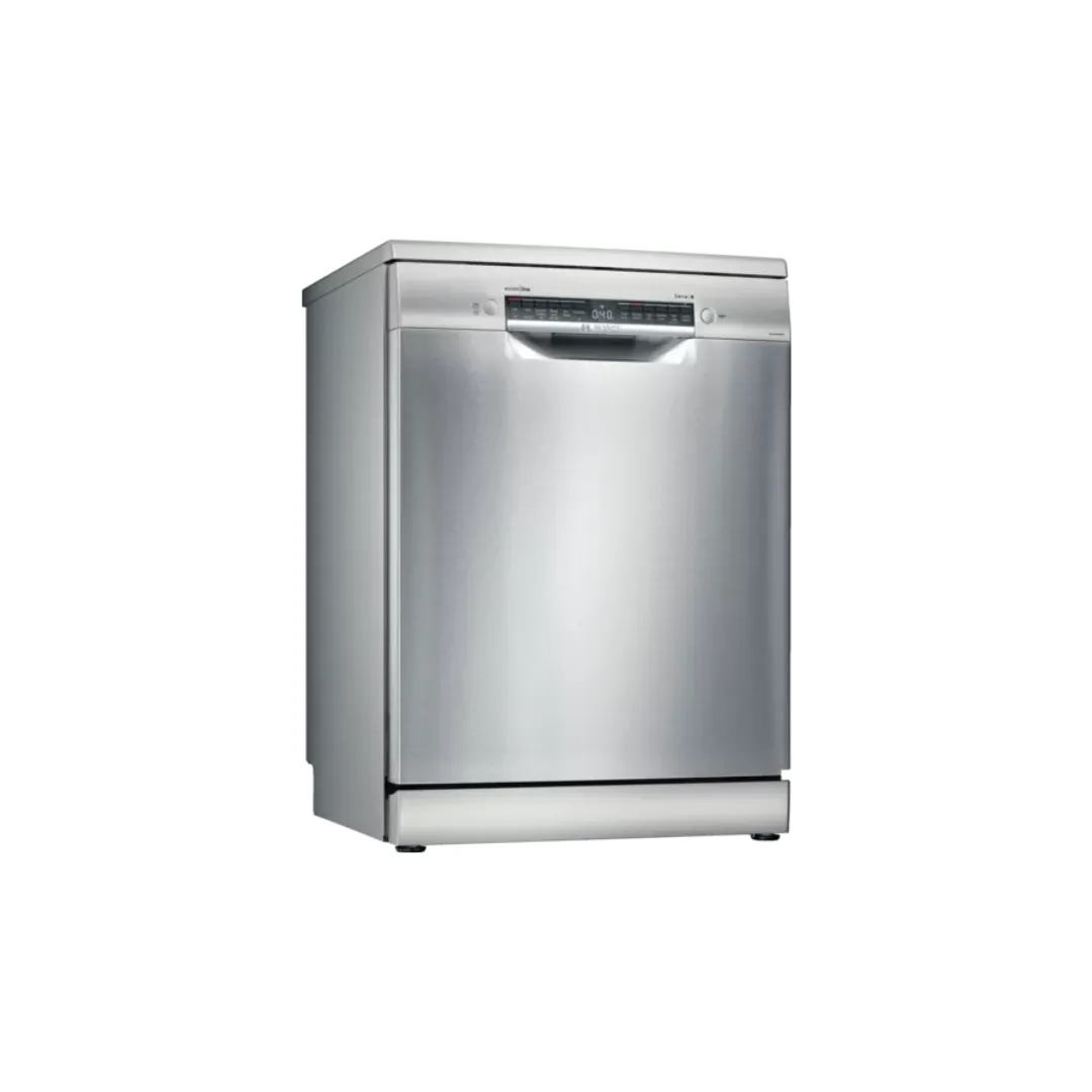 Series 6 SMS6HVI01I  Free Standing Dishwasher 60 cm Silver Inox