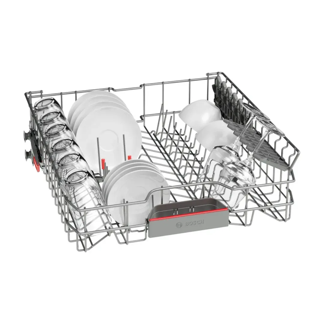 Series 6 SMS6HVI01I  Free Standing Dishwasher 60 cm Silver Inox
