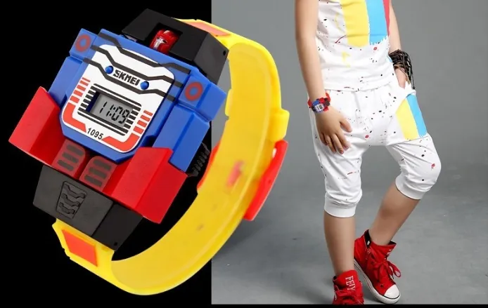 SKMEI KIDS ROBO SERIES-1095 YEL