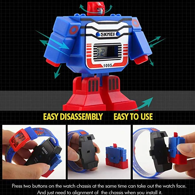 SKMEI KIDS ROBO SERIES-1095 YEL