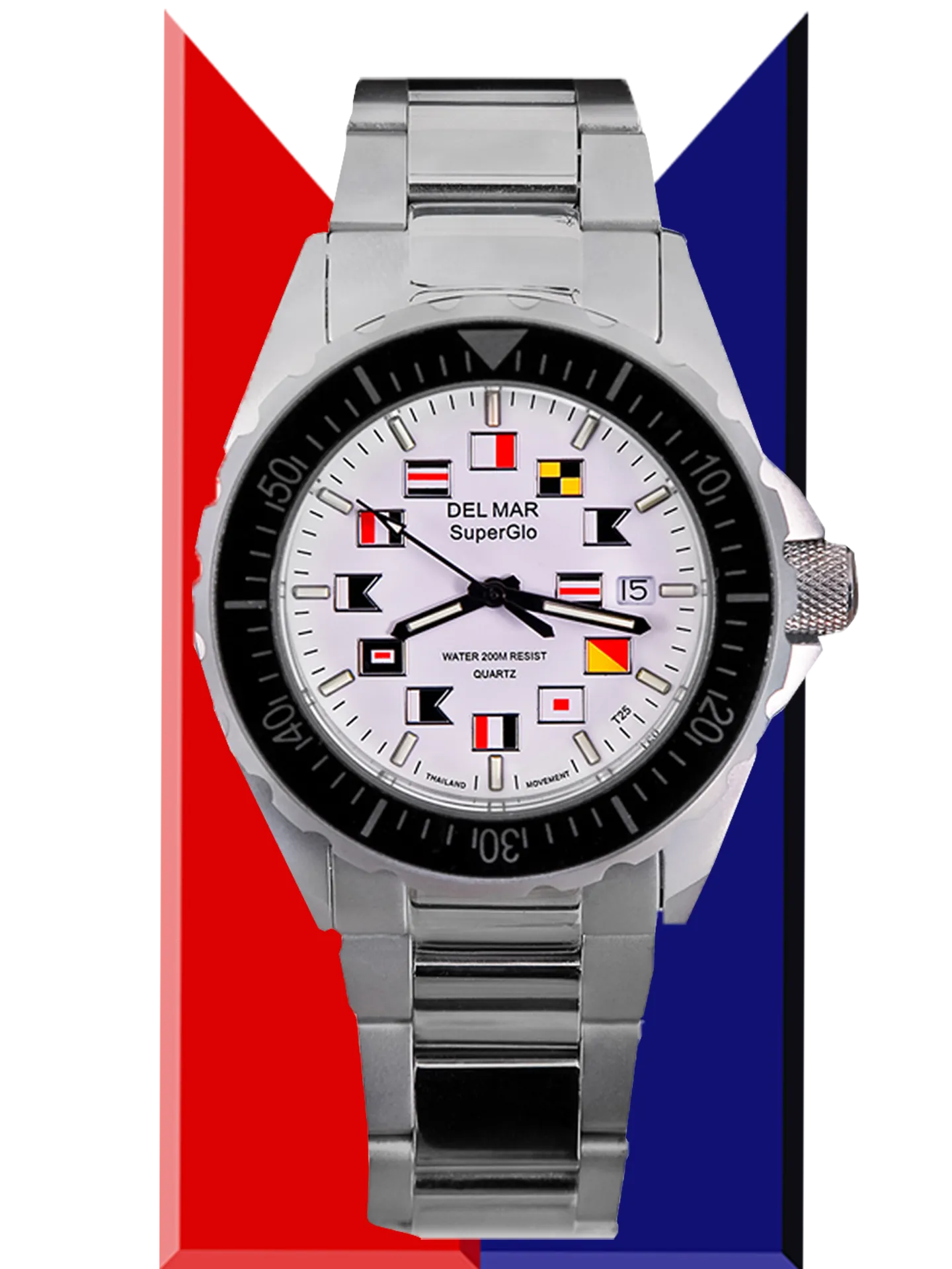 Sportsman's Watch Super Glo White Nautical #50233