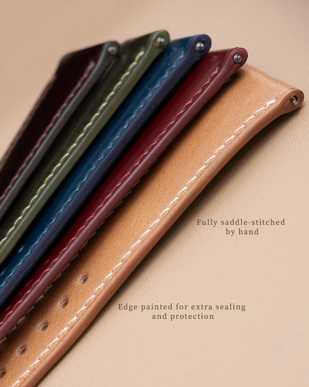 Suede Leather Strap (Cedar Brown)