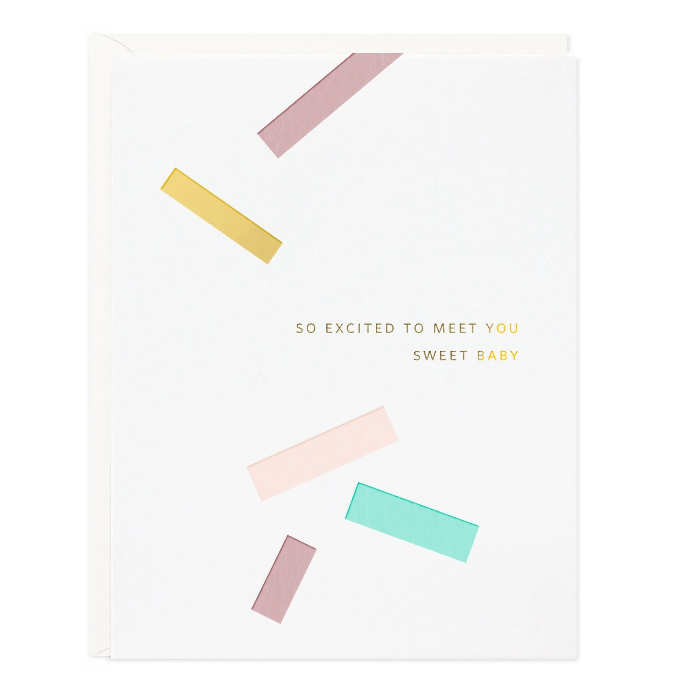 Sweet Baby Confetti Card by Ramona & Ruth