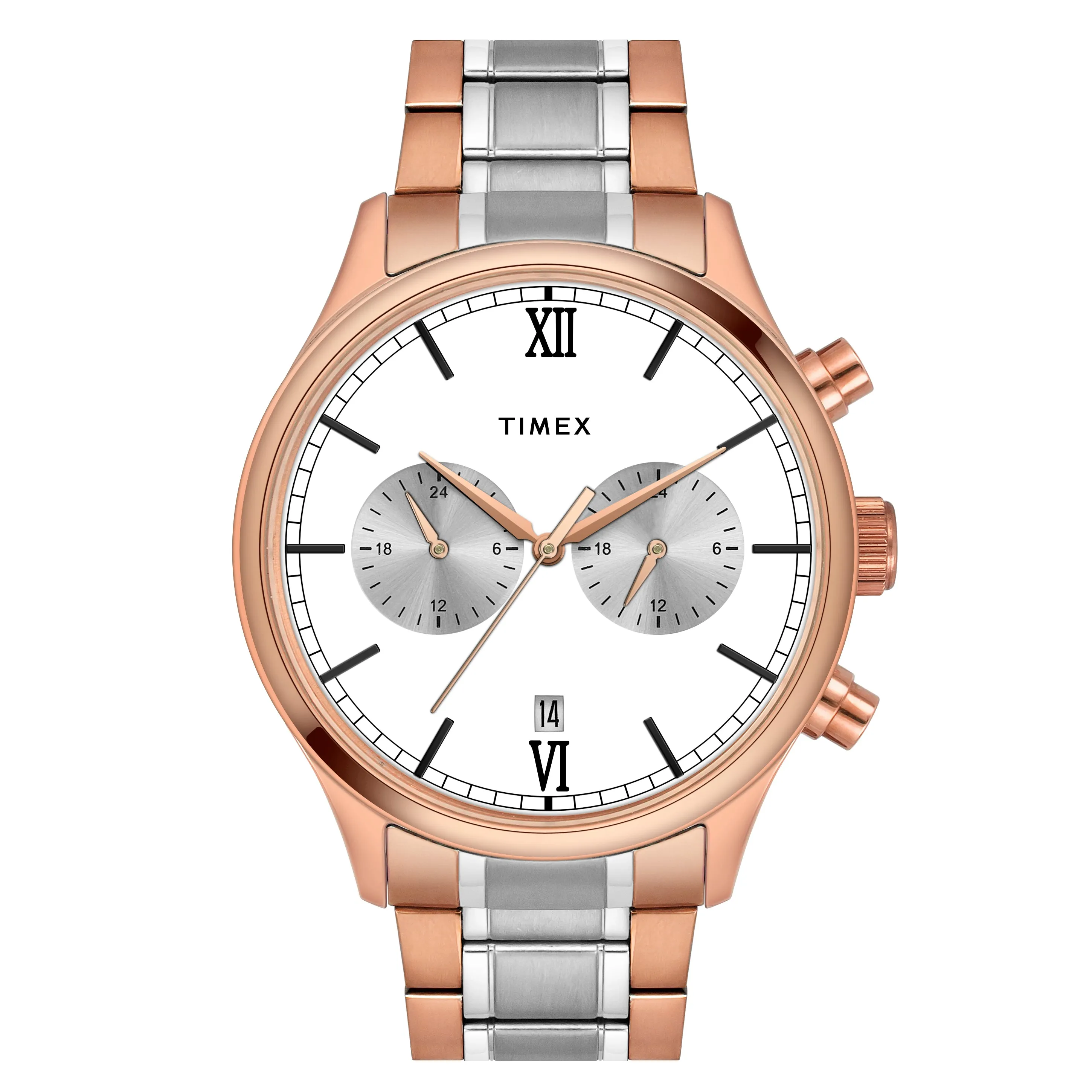 Timex Silver Dial Men Analog Watch - TWEG19810