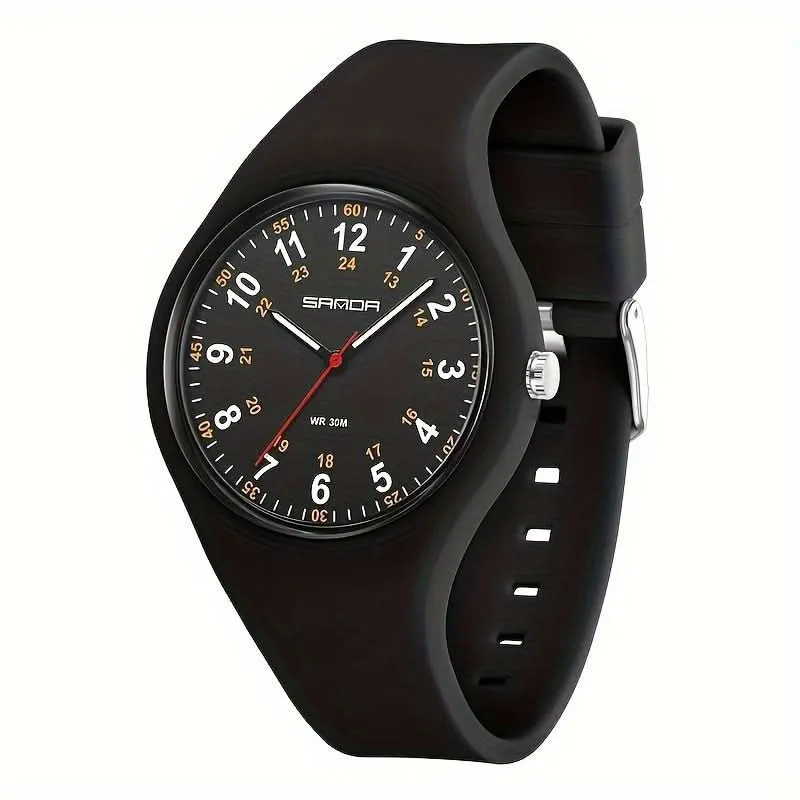 Ultra Light Nurse Watch for Women - Soft Silicone Strap