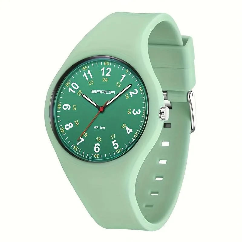 Ultra Light Nurse Watch for Women - Soft Silicone Strap