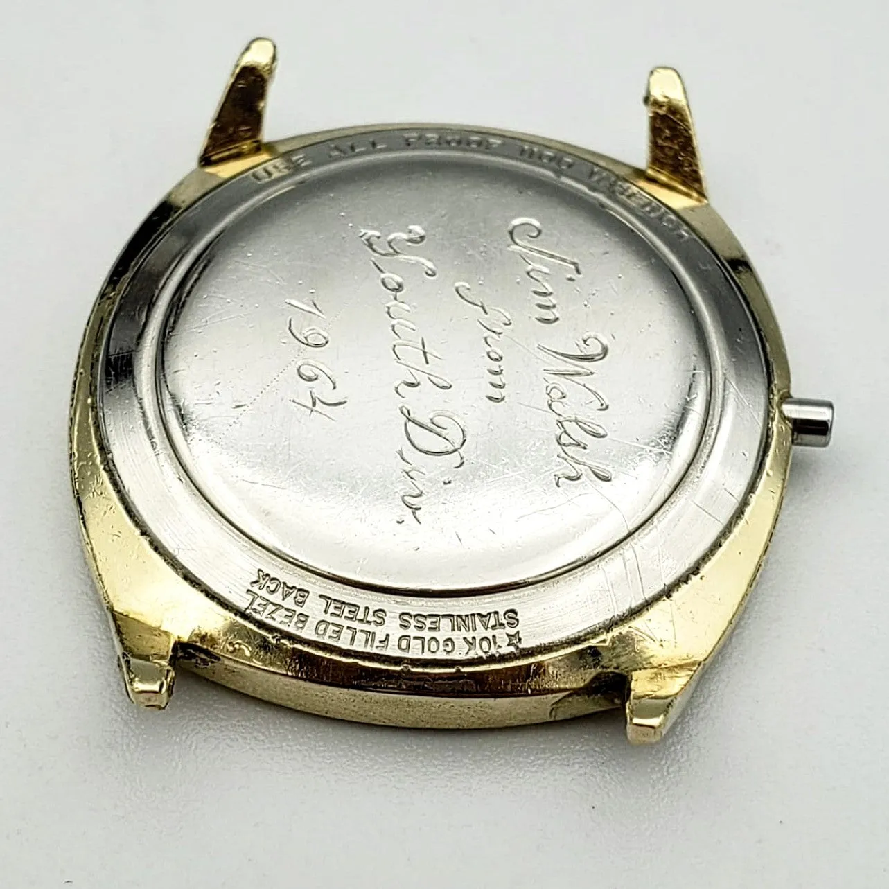 Vintage Wittnauer Wristwatch Swiss Caliber 11WSG2 17 Jewels Watch