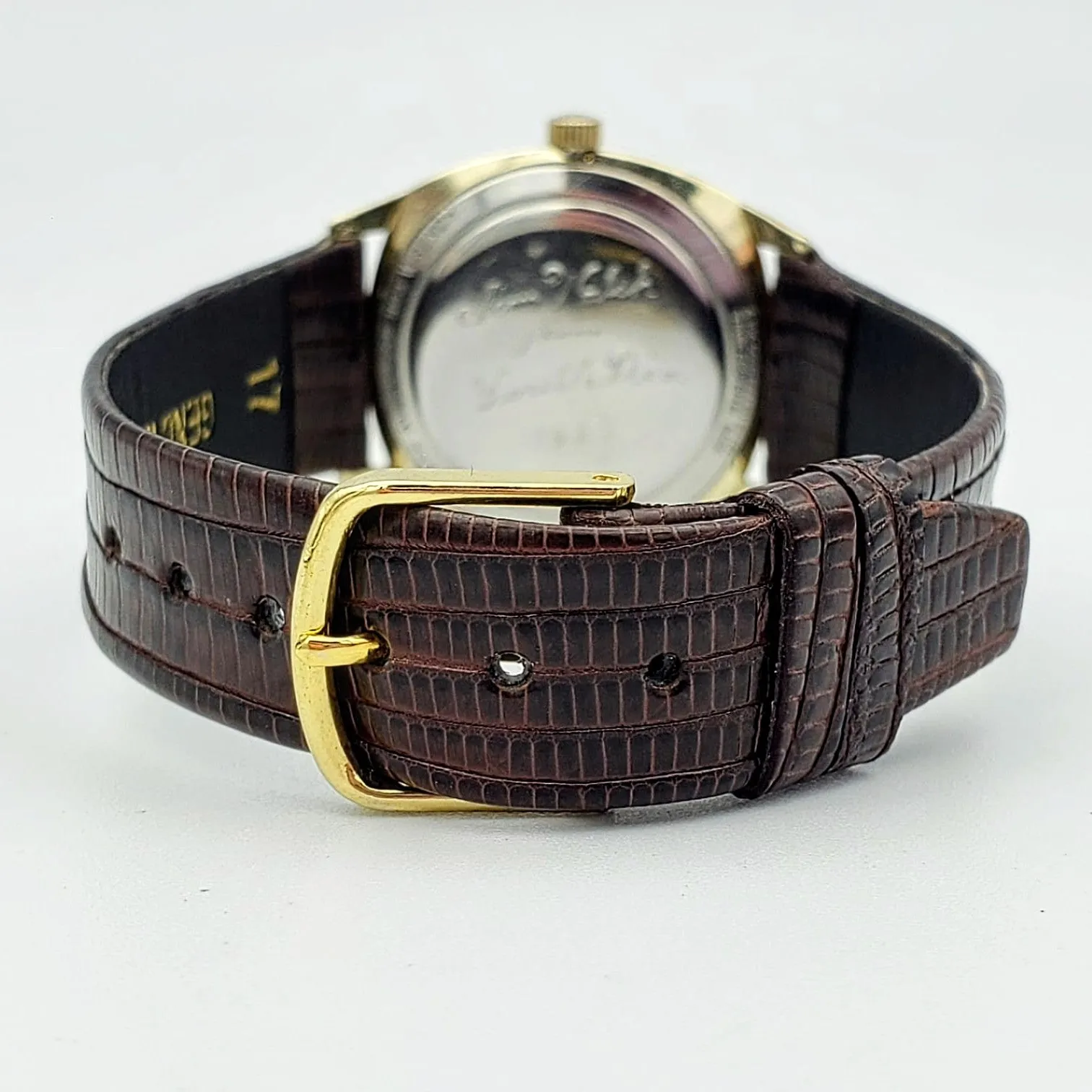 Vintage Wittnauer Wristwatch Swiss Caliber 11WSG2 17 Jewels Watch