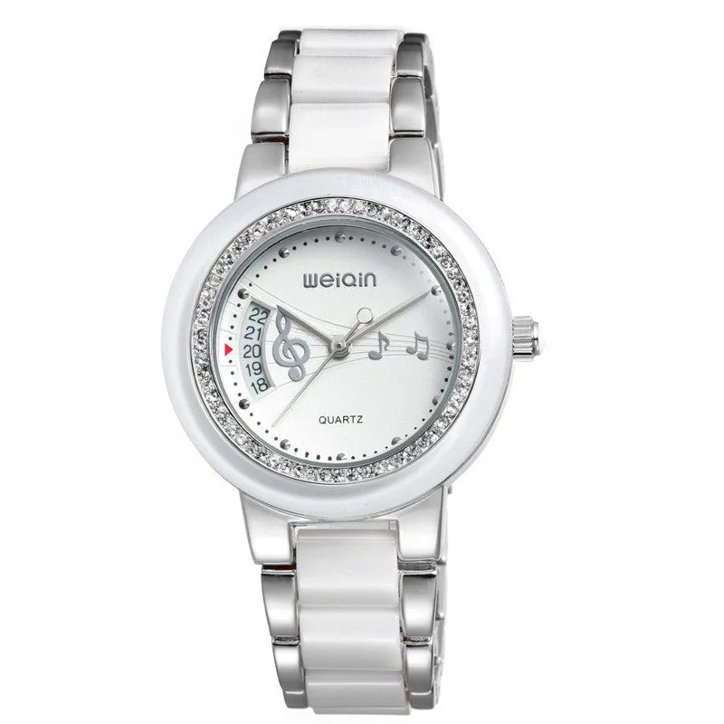 WEIQIN Brand Luxury Ceramic Watches Genuine Ceramic Watch New Design Fashion Watch Women Wristwatch Lady Watch