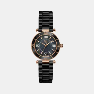Women's Black Analog Stainless Steel Watch Z05006L2MF