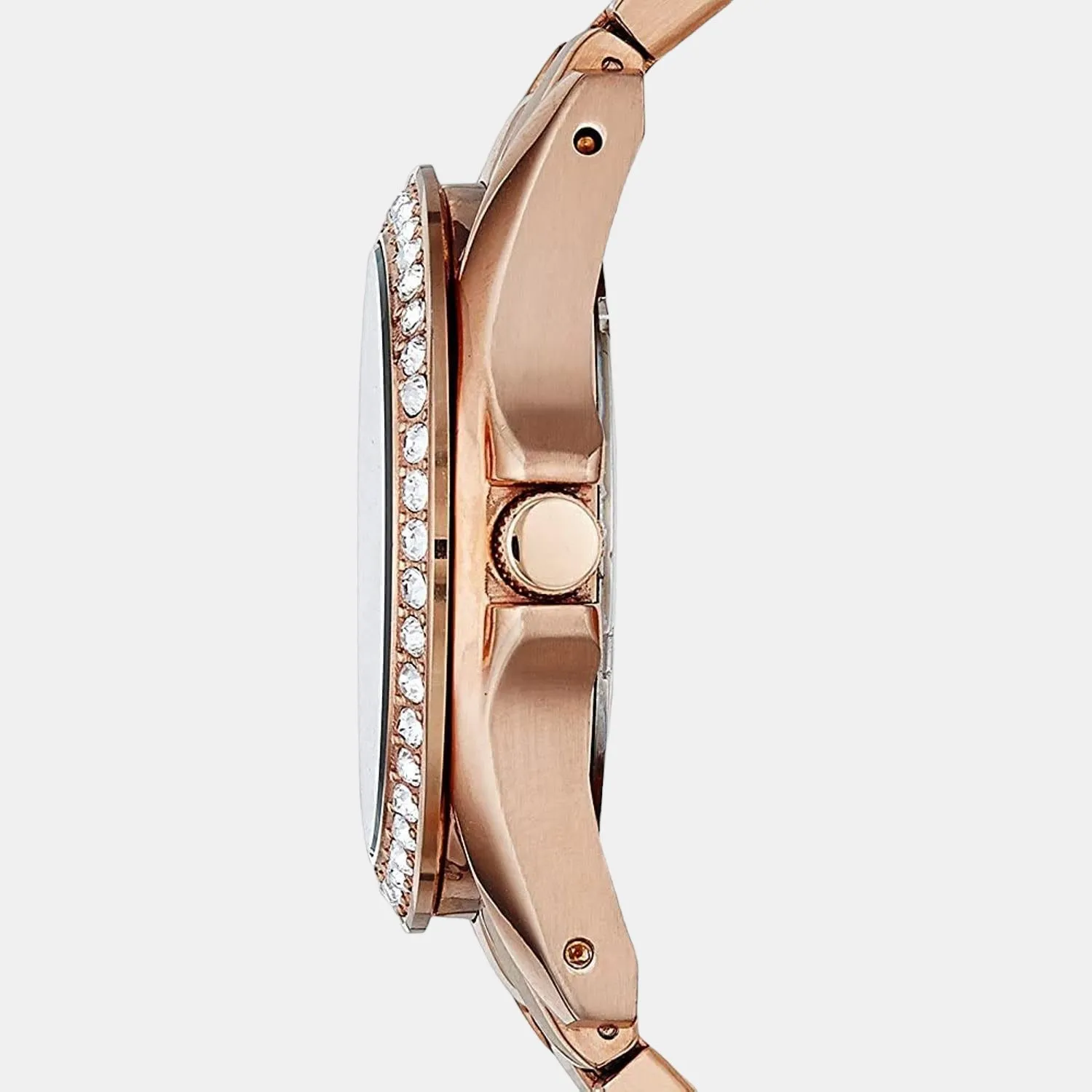 Women's Rose Gold Stainless Steel Chronograph Watch ES2811